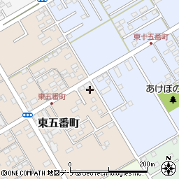 トヨフレックス株式会社　十和田工場寮周辺の地図
