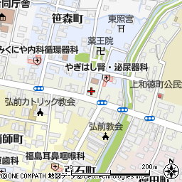岡山畳工店周辺の地図