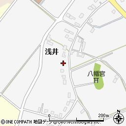 青森県弘前市一町田浅井455周辺の地図