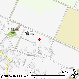 青森県平川市杉館宮元53-1周辺の地図