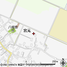 青森県平川市杉館周辺の地図