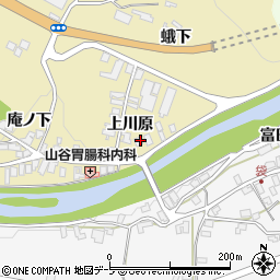 青森県黒石市温湯上川原18-10周辺の地図