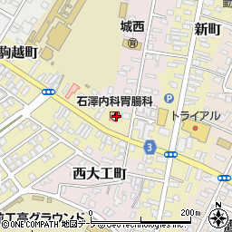 青森県弘前市新町151周辺の地図