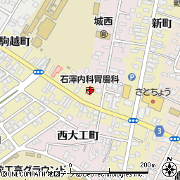 医療法人聖誠会石沢内科胃腸科周辺の地図