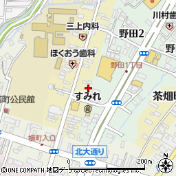 青森県弘前市北横町31周辺の地図