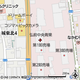 山田食品弘果営業所周辺の地図
