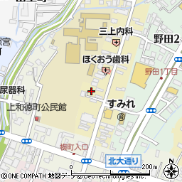 青森県弘前市北横町30周辺の地図