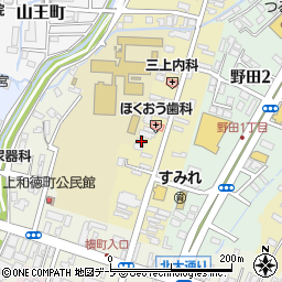 青森県弘前市北横町36周辺の地図
