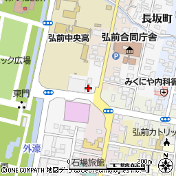 株式会社さくら観光　弘前事務所周辺の地図