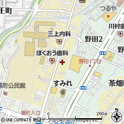 青森県弘前市北横町45周辺の地図