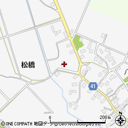 青森県平川市杉館松橋233周辺の地図