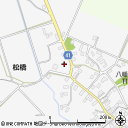 青森県平川市杉館松橋234周辺の地図