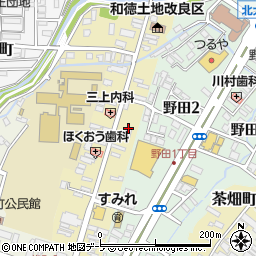 青森県弘前市北横町51周辺の地図