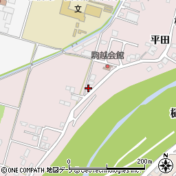 青森県弘前市駒越村元92周辺の地図