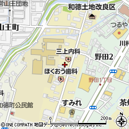 青森県弘前市北横町52周辺の地図