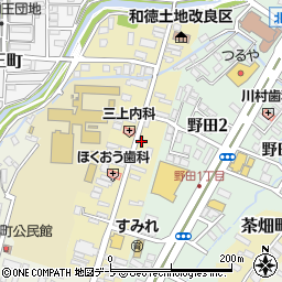 青森県弘前市北横町58周辺の地図