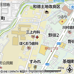 青森県弘前市北横町61周辺の地図