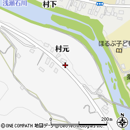 青森県黒石市袋村元15-1周辺の地図