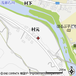 青森県黒石市袋村元15周辺の地図