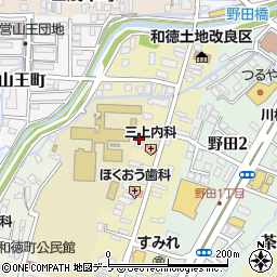 青森県弘前市北横町65周辺の地図
