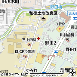 青森県弘前市北横町73周辺の地図