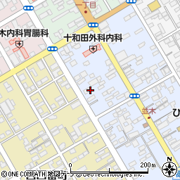 ヘアーサロンニュー十和田周辺の地図