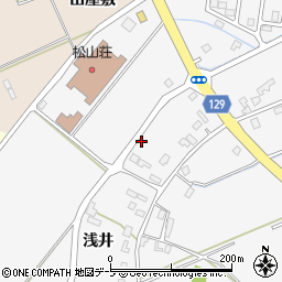 青森県弘前市一町田浅井464周辺の地図