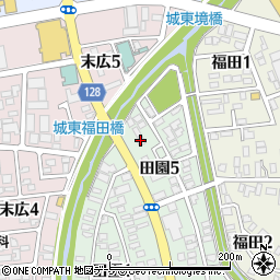 株式会社ザックス弘前サービスセンター周辺の地図