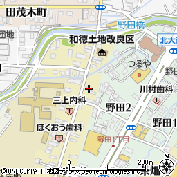 青森県弘前市北横町78周辺の地図