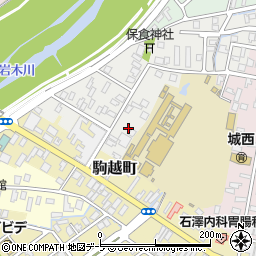 青森県弘前市平岡町22-3周辺の地図
