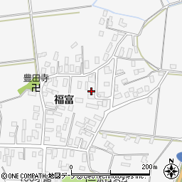 青森県弘前市福村福富58-19周辺の地図