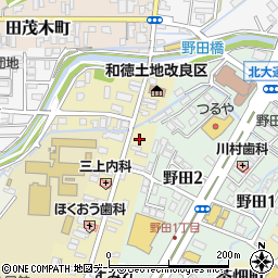 青森県弘前市北横町82周辺の地図