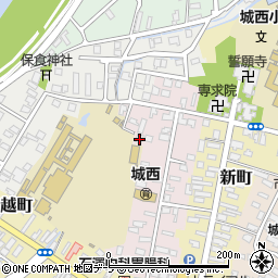 青森県弘前市西大工町92周辺の地図