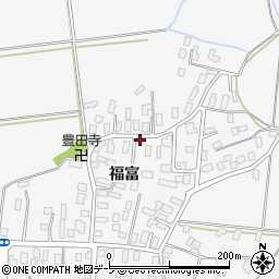 青森県弘前市福村福富55-1周辺の地図