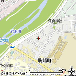 青森県弘前市平岡町43周辺の地図