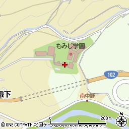 青森県立黒石養護学校周辺の地図