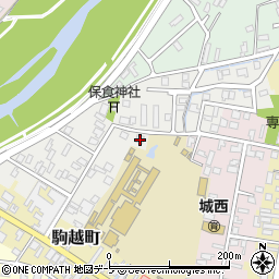 青森県弘前市平岡町67周辺の地図