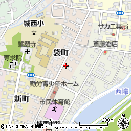 梅香書院周辺の地図