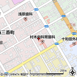 村木内科胃腸科医院周辺の地図