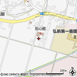 青森県弘前市熊嶋亀田183-5周辺の地図