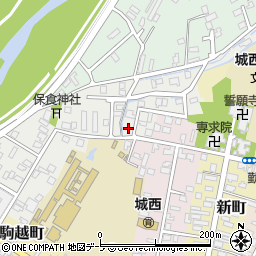 青森県弘前市平岡町75周辺の地図