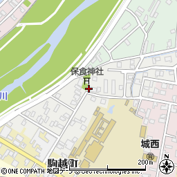 青森県弘前市平岡町58-1周辺の地図