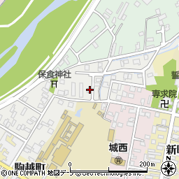 青森県弘前市平岡町74周辺の地図