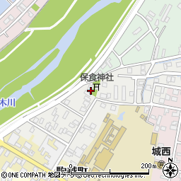 青森県弘前市平岡町61周辺の地図