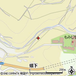 青森県黒石市温湯（堤澤）周辺の地図