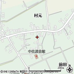 青森県平川市中佐渡前田64周辺の地図