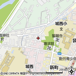 青森県弘前市平岡町89周辺の地図