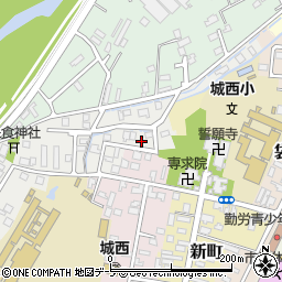 青森県弘前市平岡町88-2周辺の地図