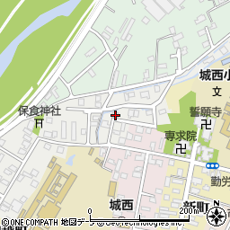 青森県弘前市平岡町84周辺の地図
