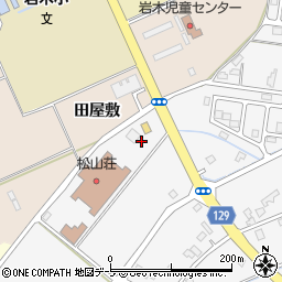 青森県弘前市一町田浅井444周辺の地図
